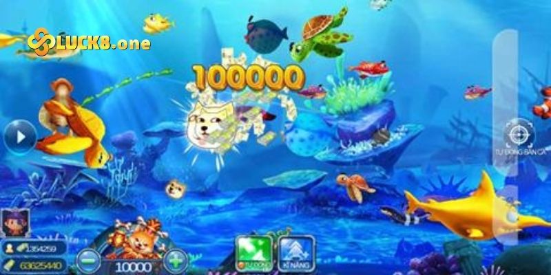 Tỷ lệ trả thưởng game bắn cá trực tuyến Luck8 siêu khủng
