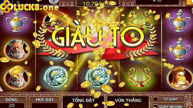 Cơ hội làm giàu tại game nổ hũ rút tiền mặt Luck8