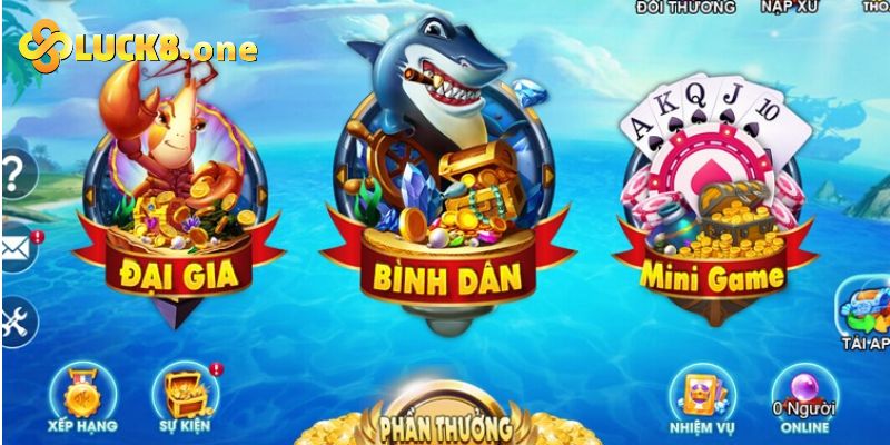 Bị giới hạn chơi ở một số level tại game Bắn Cá