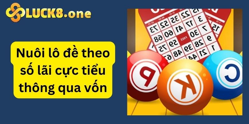 Nuôi cầu lô dựa trên số lãi thấp nhất từ vốn chơi